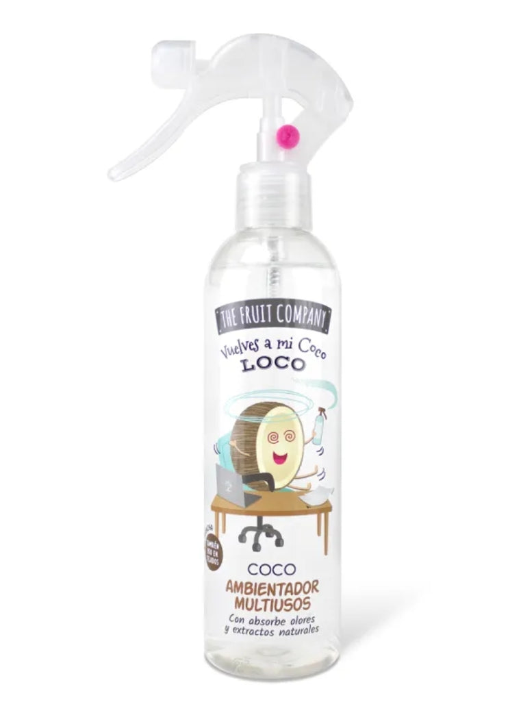 SPRAY AMBIANCE AIR ET TISSU COCO THE FRUIT COMPANY