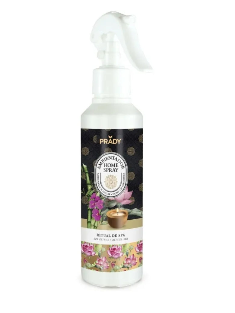 SPRAY D'AMBIANCE MAISON TISSU ET VOITURE PRADY RITUAL DE SPA 220ML