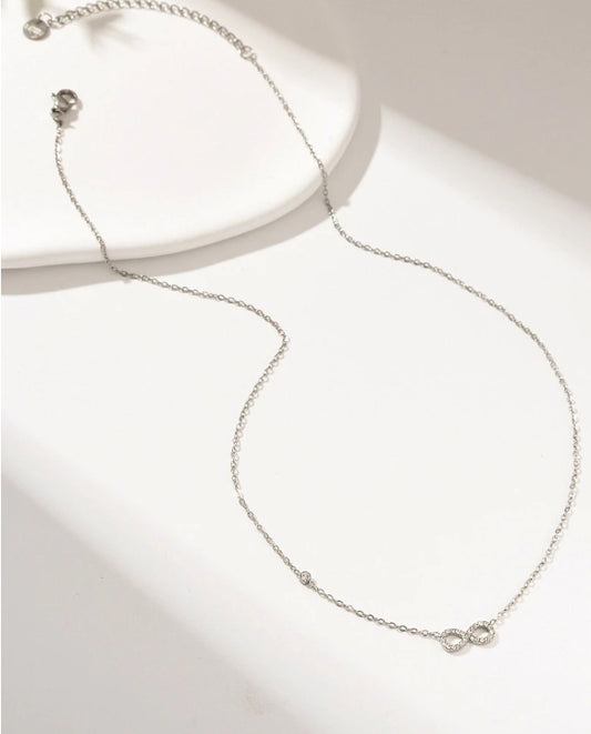 COLLIER INFINITY ARGENTE