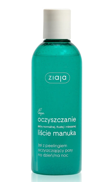 GEL PURIFIANT EXFOLIANT POUR RESSERER LES PORES ZIAJA 200ML