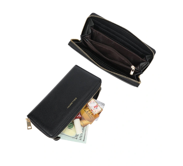 PORTEFEUILLE IVANA NOIR