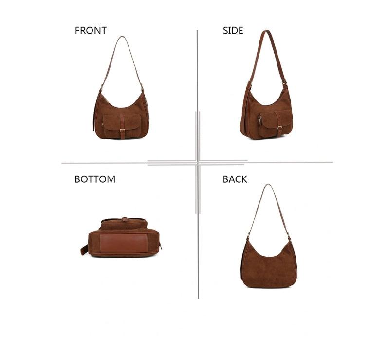 SAC GALATEE  MARRON FONCE