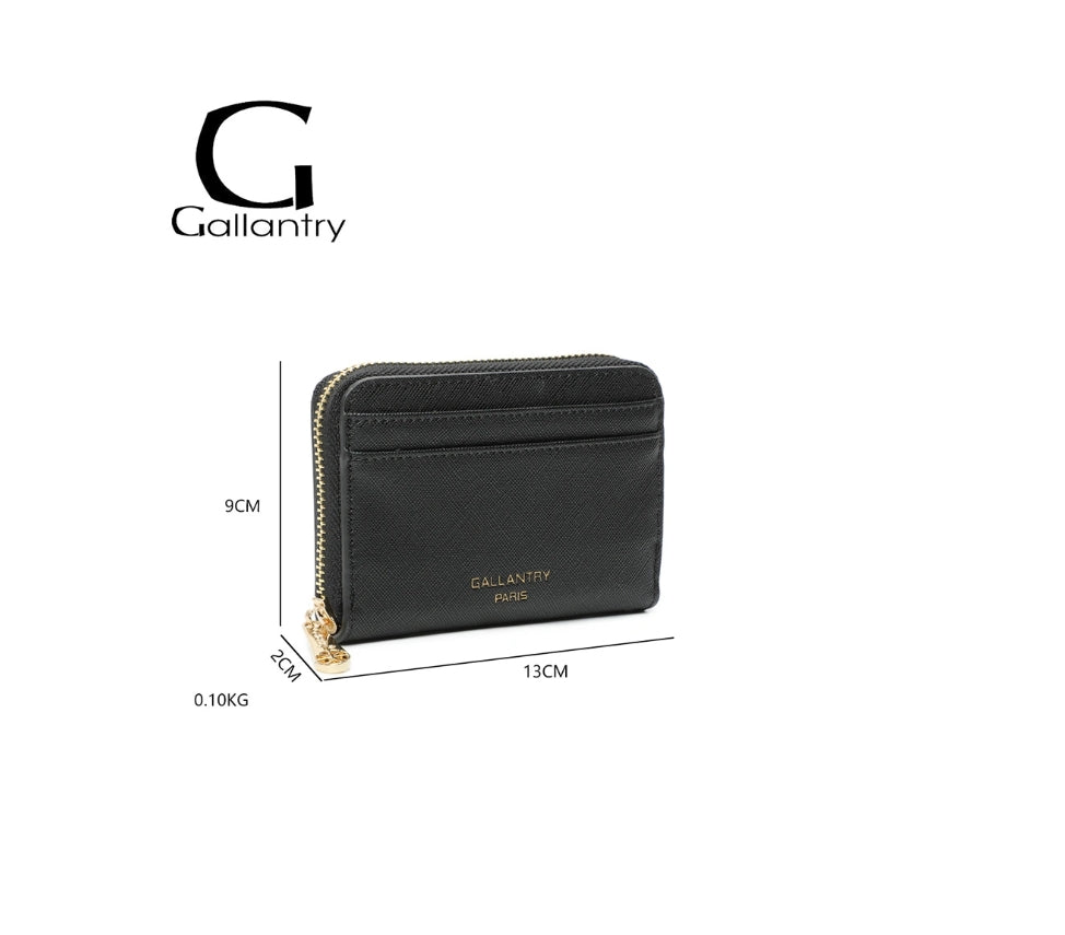 PORTEMONNAIE AGATHA NOIR