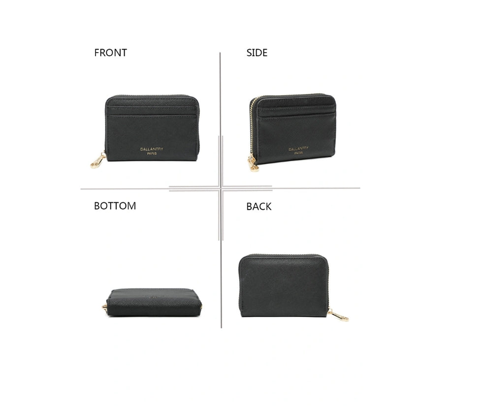 PORTEMONNAIE AGATHA NOIR