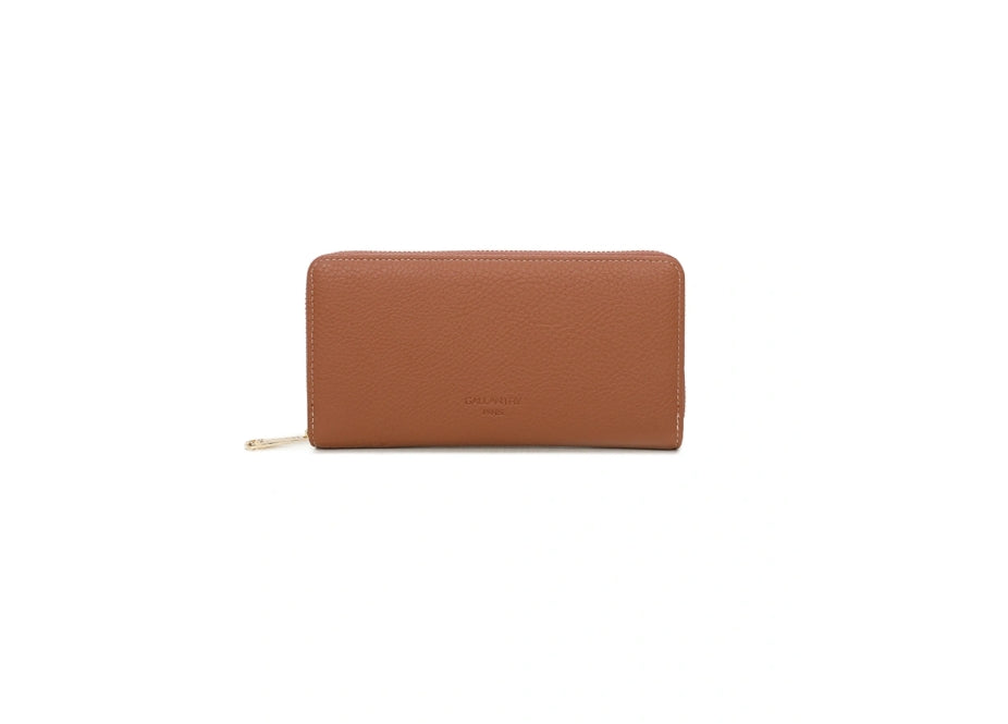 ENSEMBLE PORTEFEUILLE PORTEMONNAIE GARANCE CAMEL