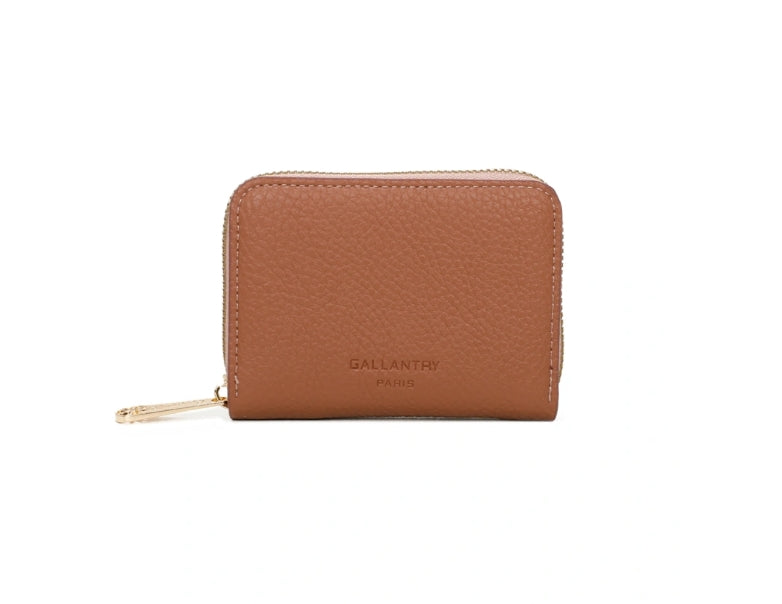 ENSEMBLE PORTEFEUILLE PORTEMONNAIE GARANCE CAMEL