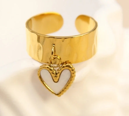 BAGUE AGATHE BLANCHE