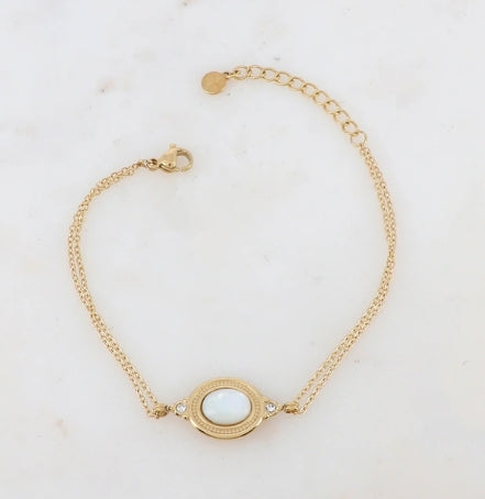 BRACELET ANGELINA BLANC