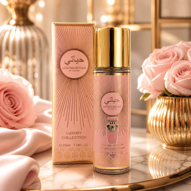 EAU DE PARFUM LAXURIA ROYALE GOLD GLOW 35ML