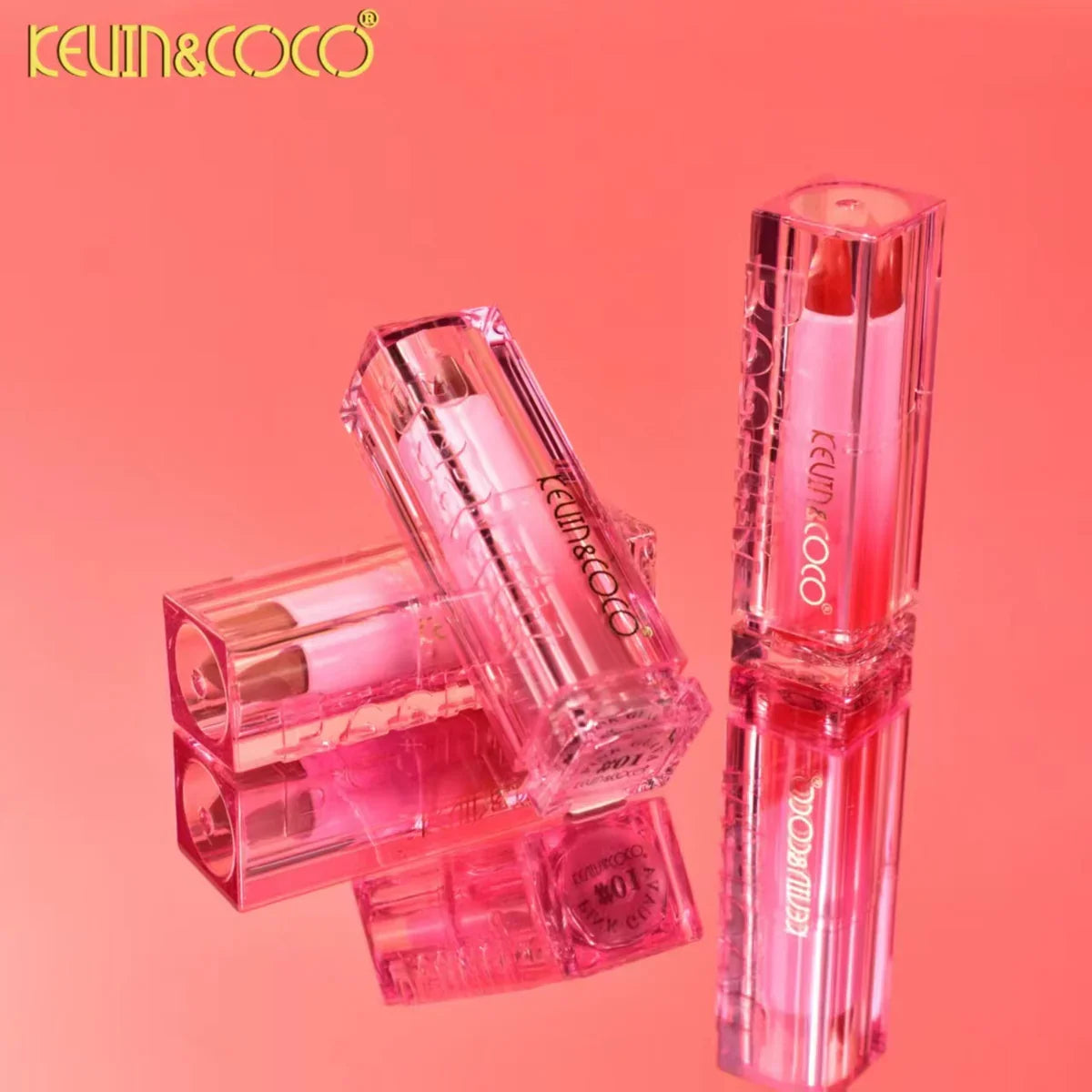 COFFRET 3 ROUGES A LEVRES KEVIN & COCO