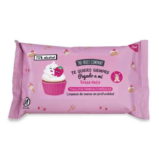 LINGETTES NETTOYANTES FRAISE CHANTILLY FRUIT COMPAGNY