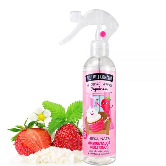 SPRAY AMBIANCE AIR ET TISSU FRAISE CHANTILLY THE FRUIT COMPANY
