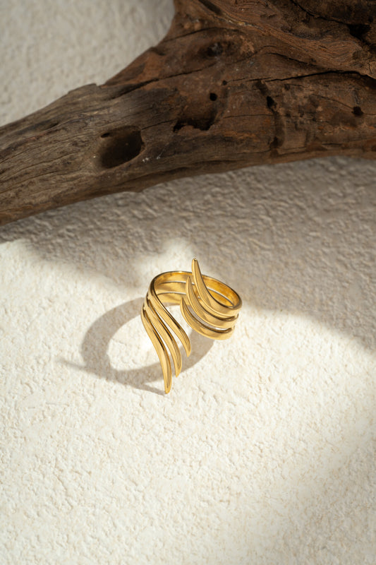 BAGUE CAROLINA dorée