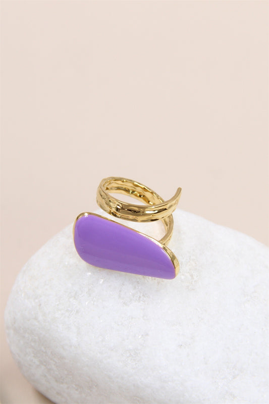 BAGUE SYLVIA LILAS