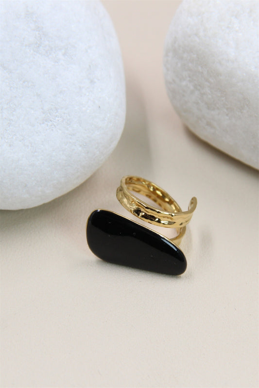 BAGUE SYLVIA NOIRE