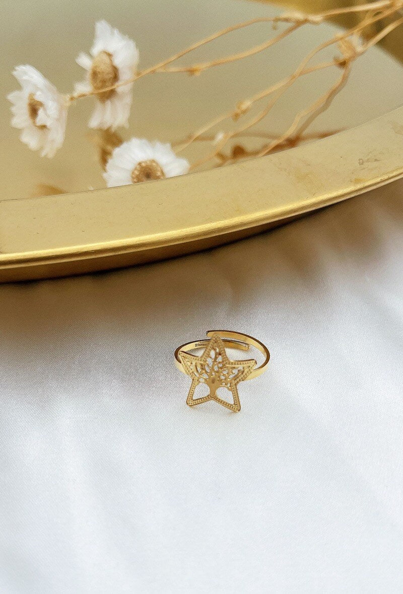 BAGUE CAPUCINE Dorée