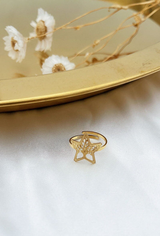 BAGUE CAPUCINE Dorée