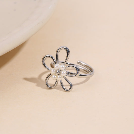 BAGUE CAMILLE argenté