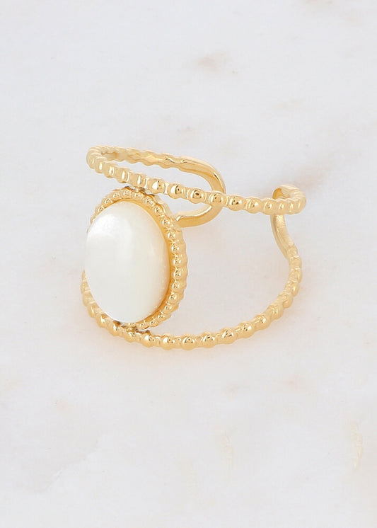 BAGUE MURIEL BLANC