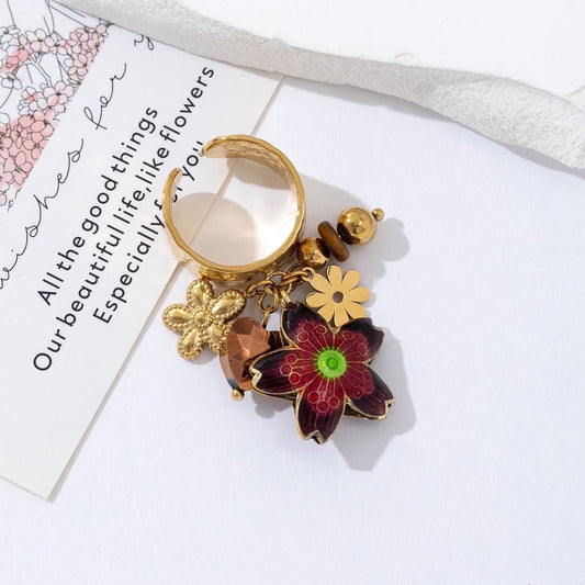 BAGUE BOHEMIENNE NOIRE