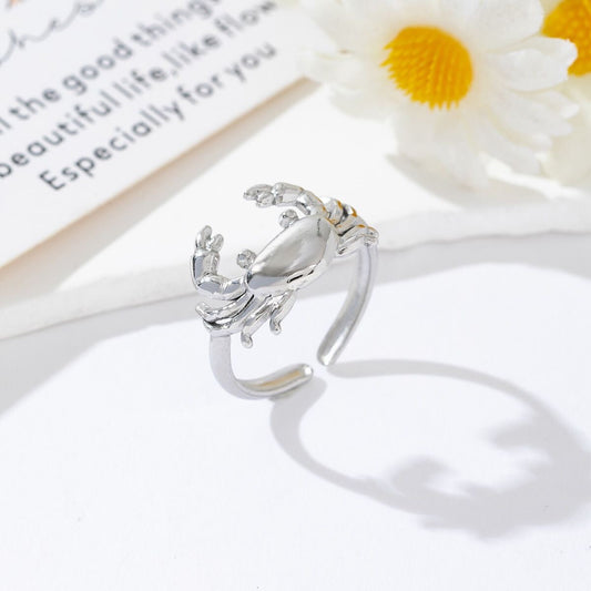 BAGUE PEPITA argentée