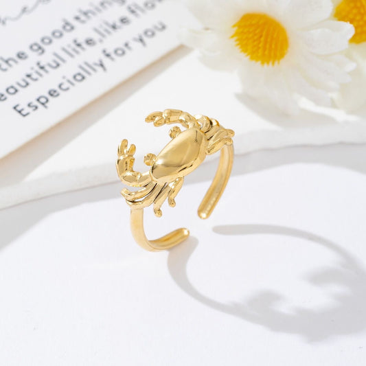 BAGUE PEPITA dorée