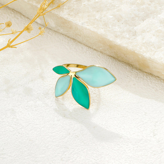 BAGUE SUZANNE VERT