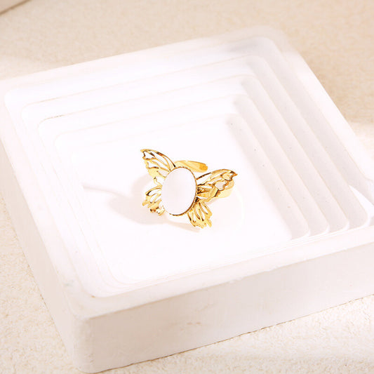 BAGUE ARIA BLANC