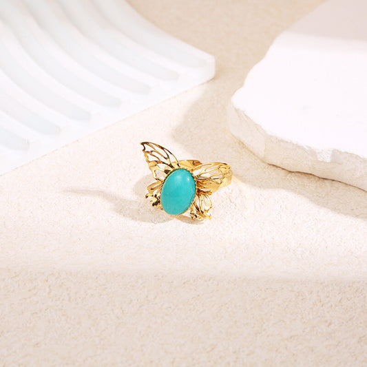 BAGUE ARIA TURQUOISE