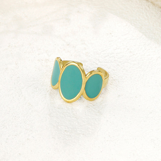 BAGUE ZOE TURQUOISE