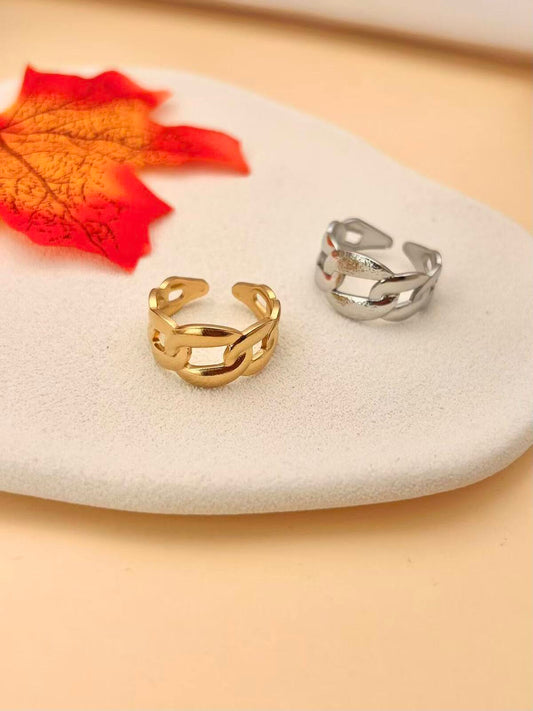 BAGUE MILLA ARGENTEE