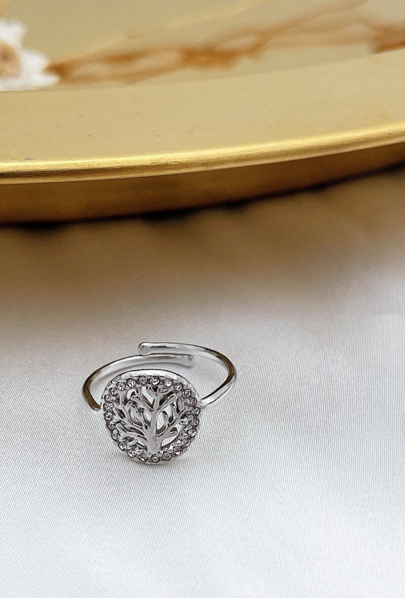 BAGUE CASSANDRE argentée