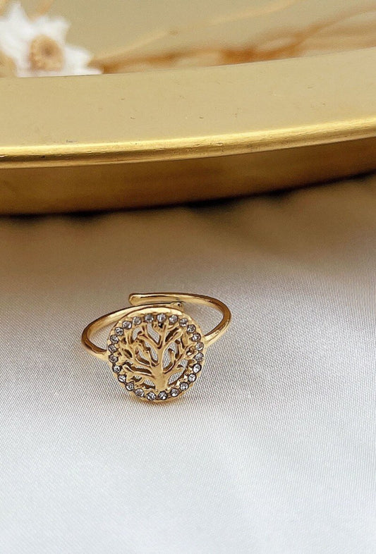 BAGUE CASSANDRE dorée