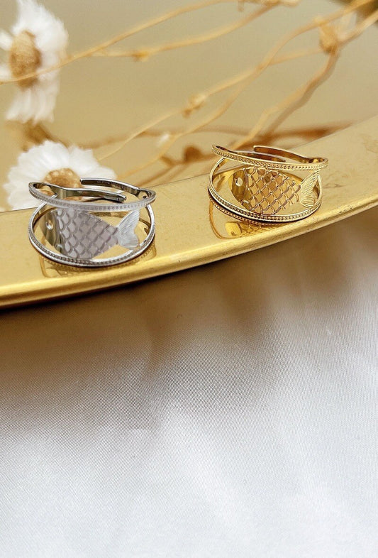 BAGUE GRIZETTE  argentée