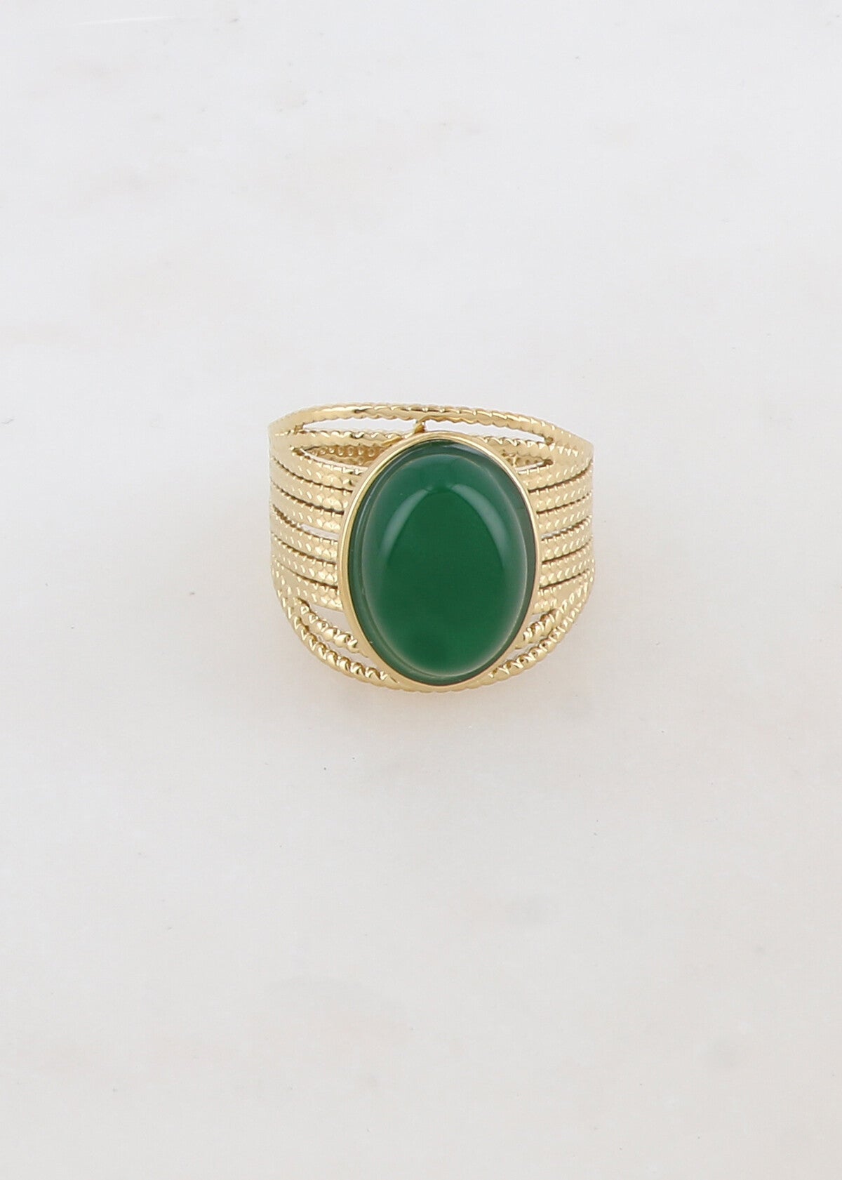 BAGUE MARIE THERESE VERT