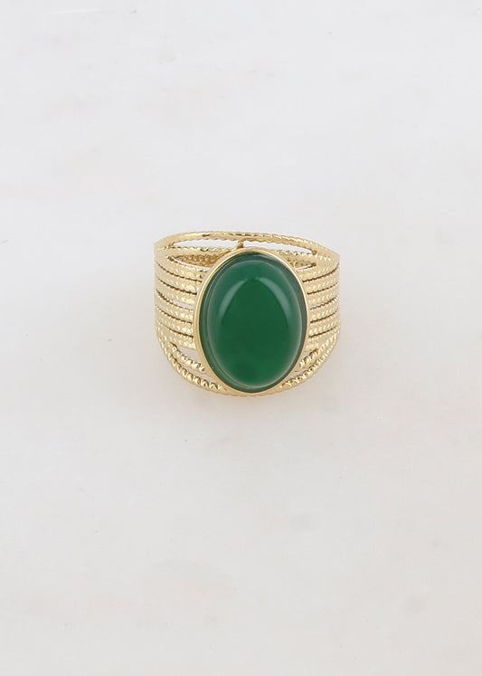 BAGUE MARIE THERESE VERT