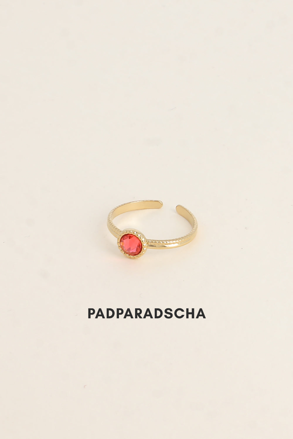 BAGUE LAURA ornée de cristaux de Swarovski® ORANGE