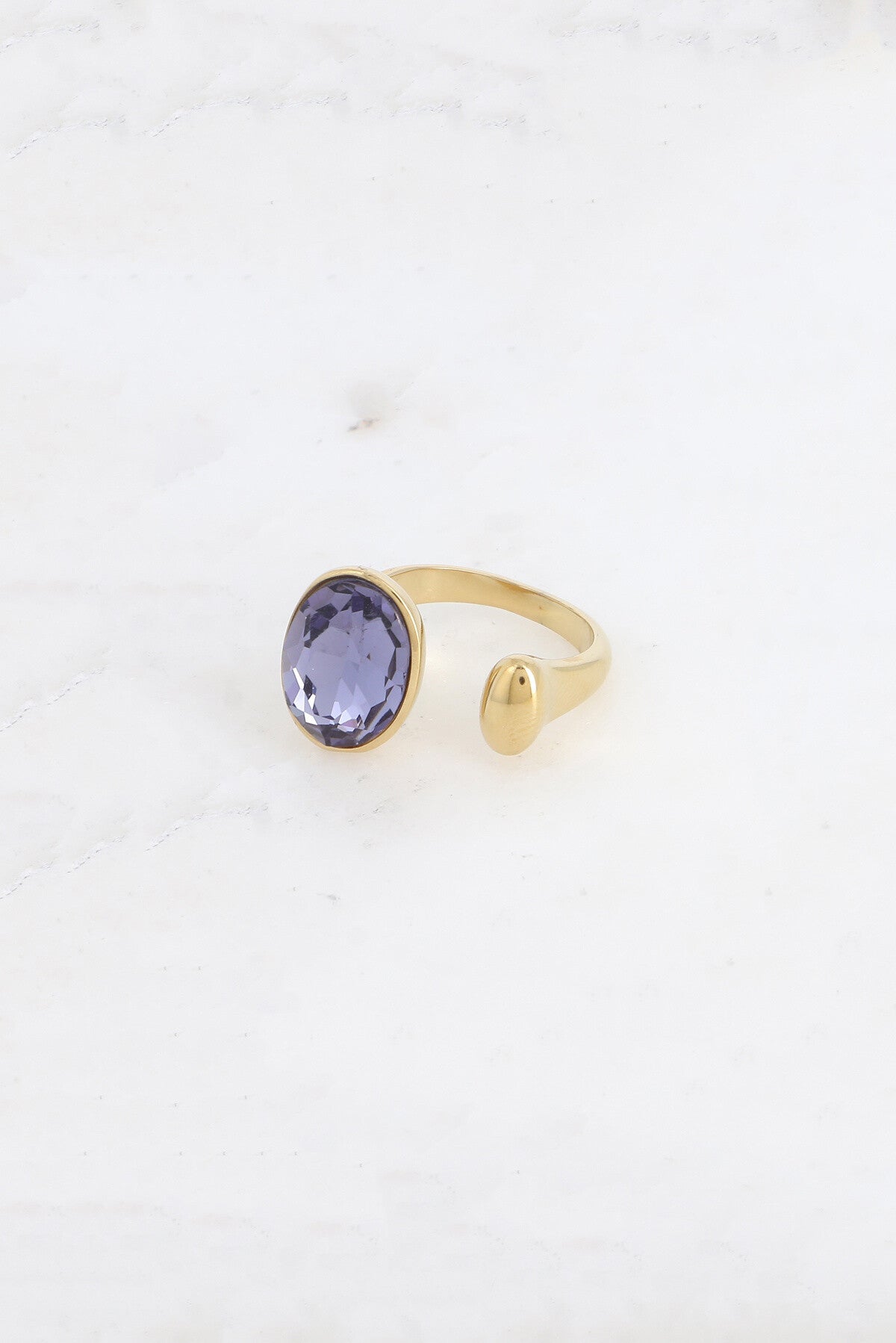BAGUE OVALINA INDIGO