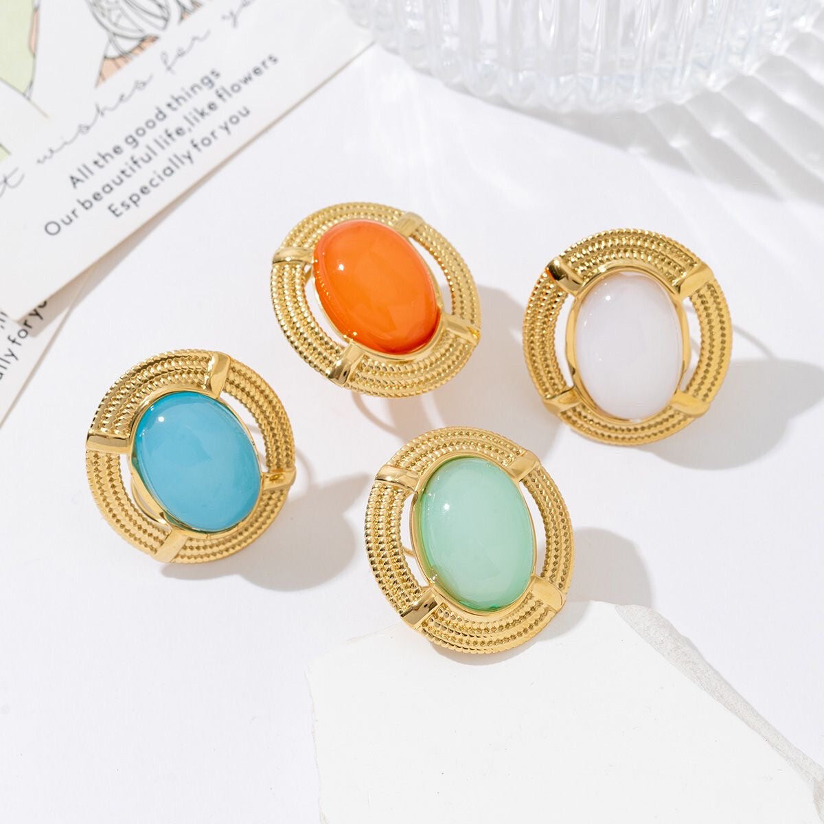 BAGUE MIMI VERT
