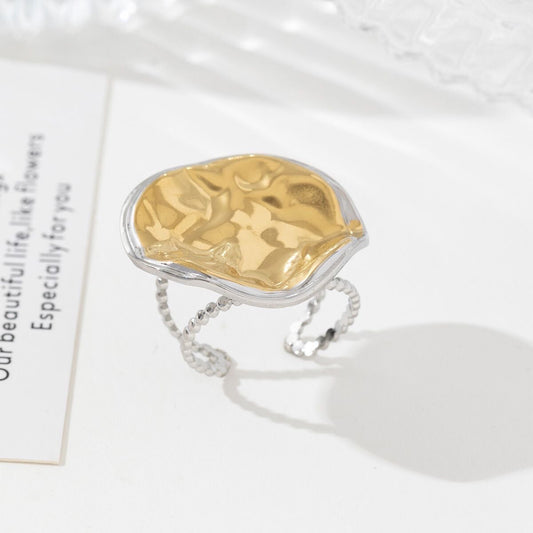 BAGUE CECILIA BICOLORE