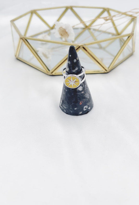 BAGUE MANEL JAUNE