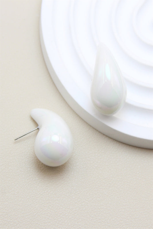 BOUCLES D'OREILLES ELIANE BLANCHES