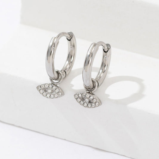 BOUCLES D'OREILLES SIXTINE argentées