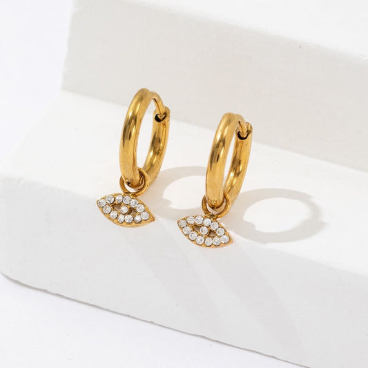 BOUCLES D'OREILLES SIXTINE  dorées
