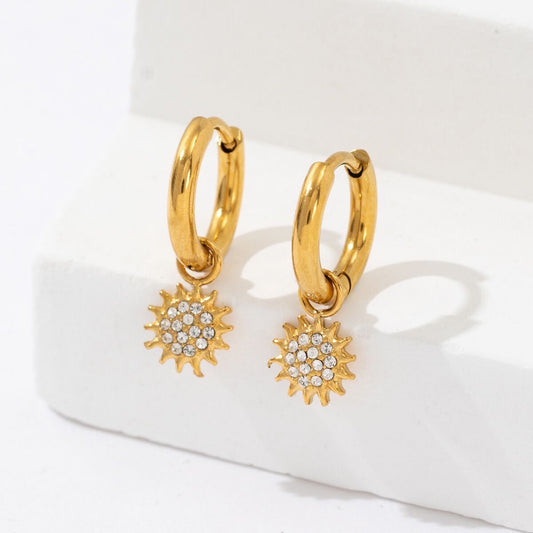 BOUCLES D'OREILLES SAMANTHA dorées