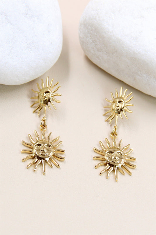 BOUCLES D'OREILLES CELINE dorées