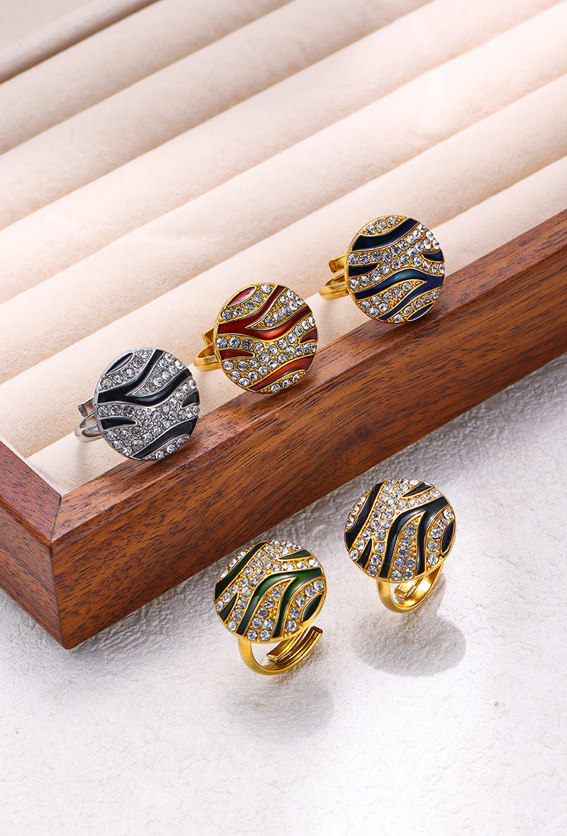 BAGUE CAROLINE VERTE