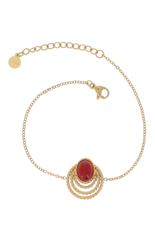 BRACELET SIDONIE ROUGE