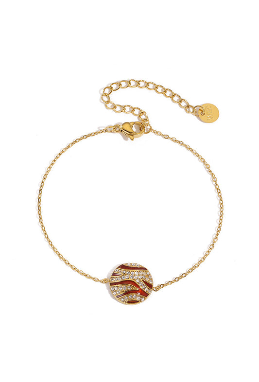 BRACELET CAROLINE ROUGE