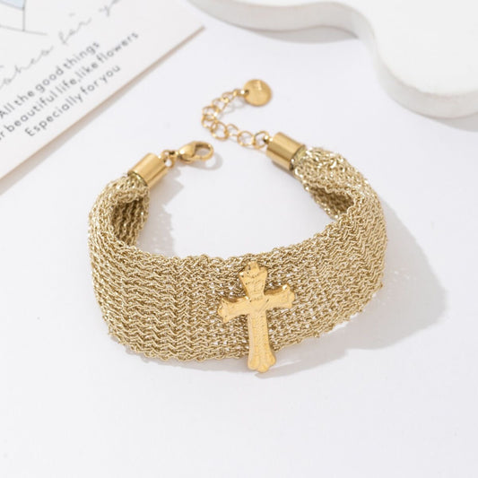 BRACELET ELODIE CROIX